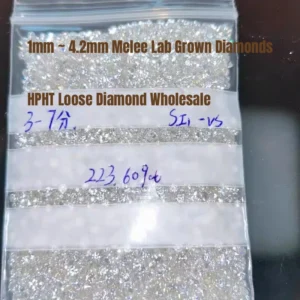 Europa B2B Im Labor gezüchtete Diamanten Gerades Baguette Verschiedene Größen